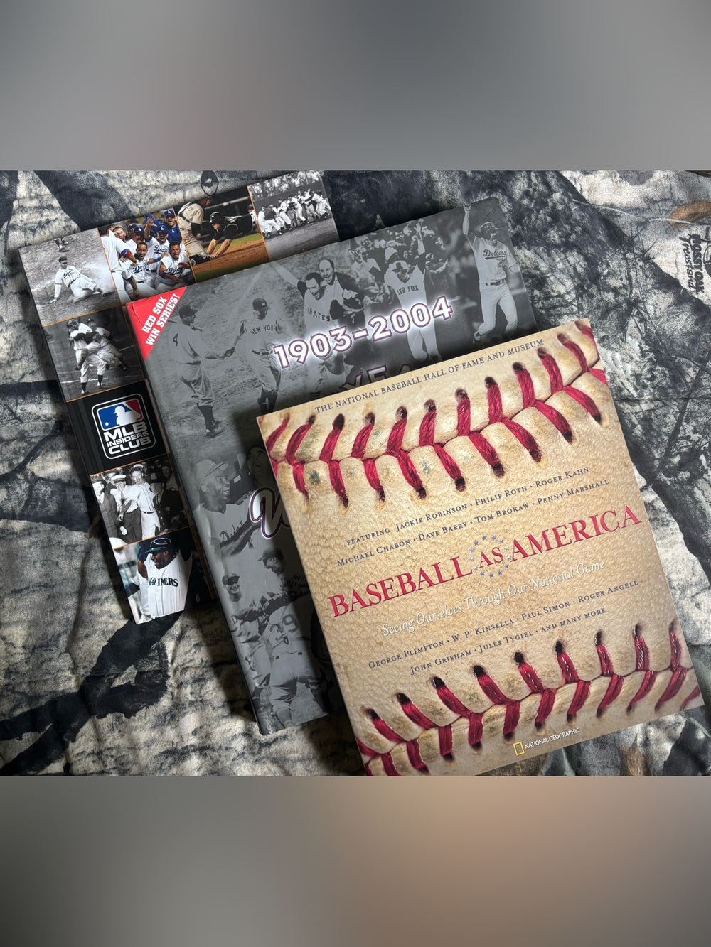 Bundle of 3 Baseball Coffee Table Books